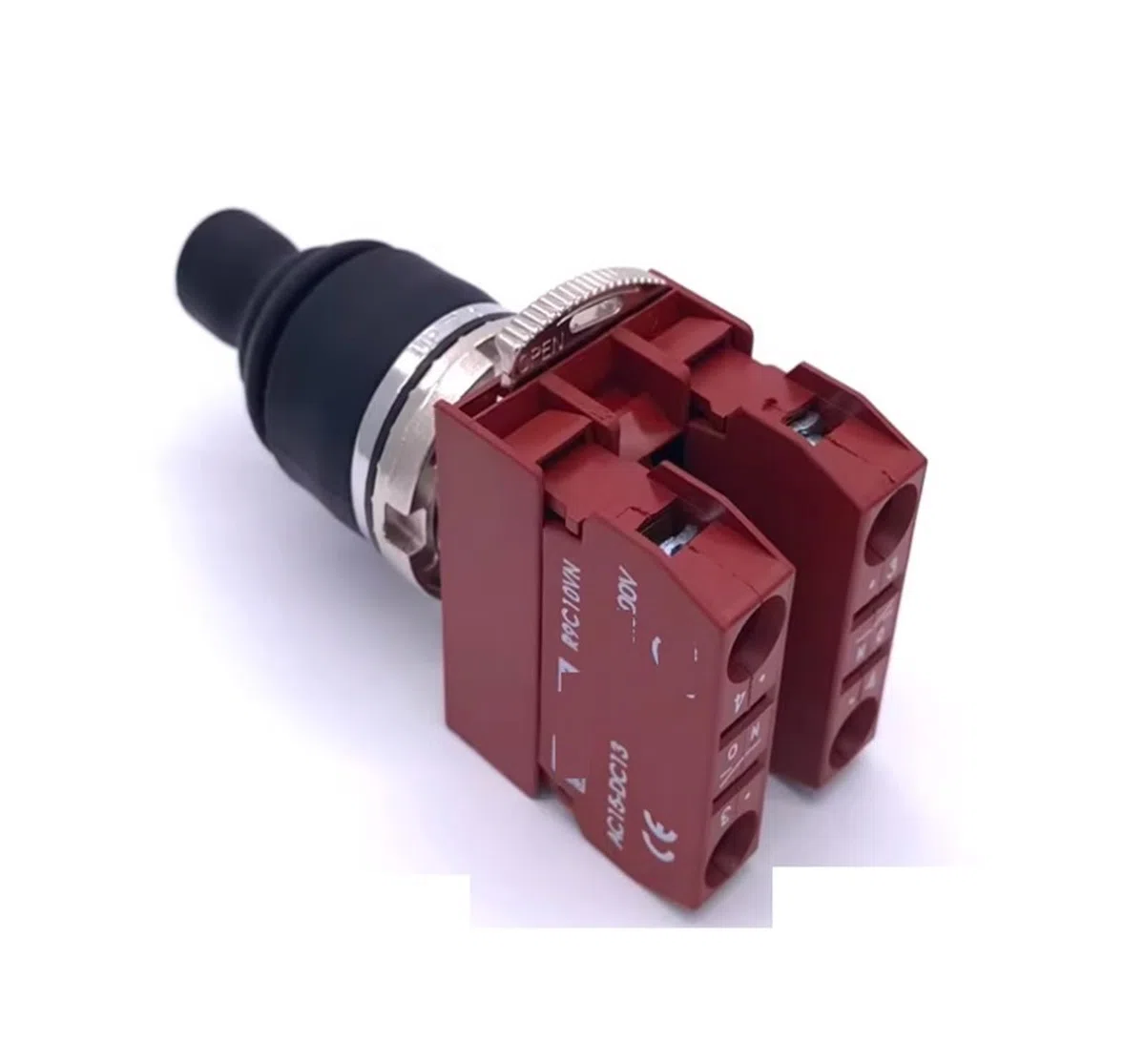 Kreuzschalter RSMNT2 1A+1A zweiseitig selbstrückstellend und selbstsperrend(Self locking)