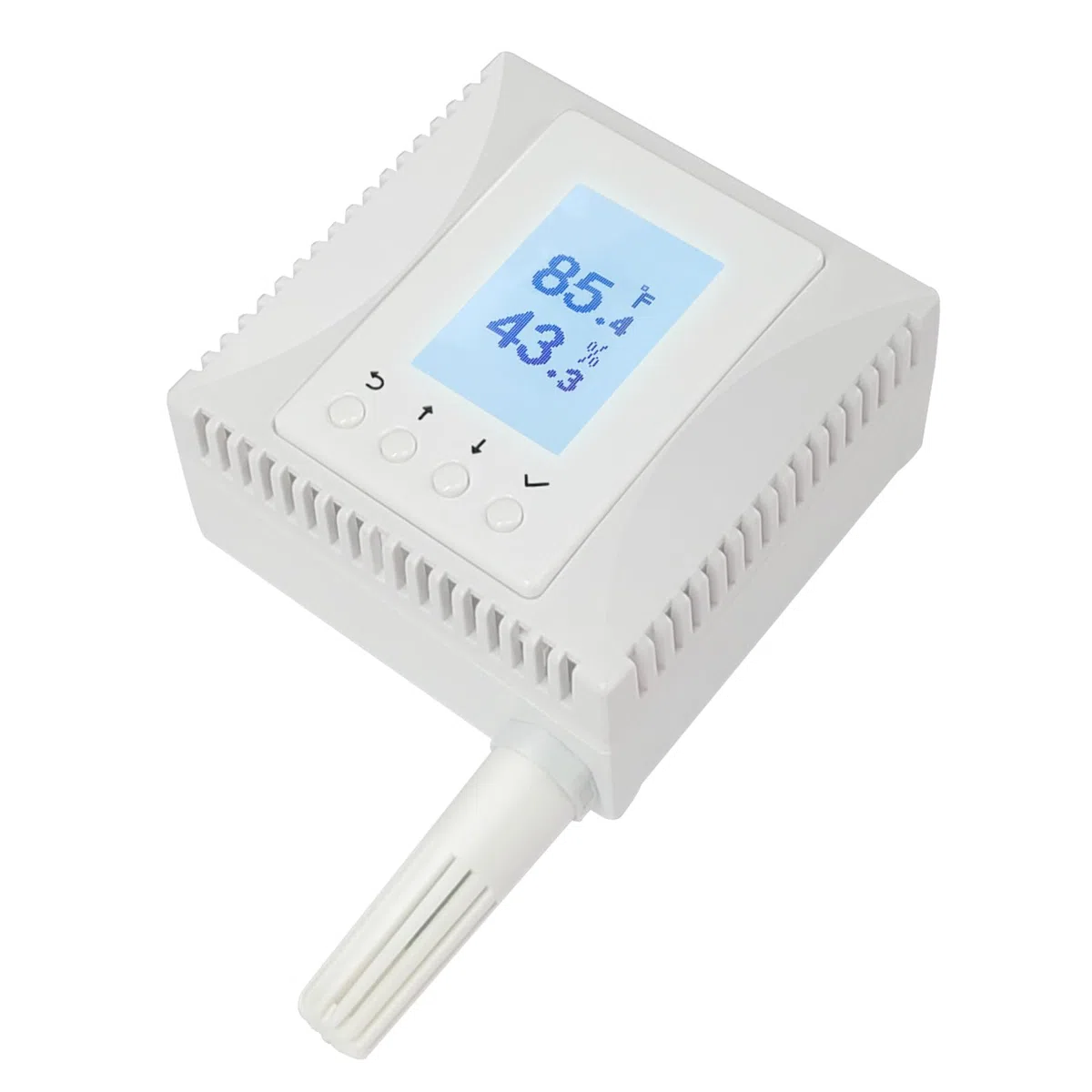 SNMP Temperatursensor und Feuchtigkeitssensor mit PoE - Netzwerk-Monitor für Serverraum & IoT, unterstützt MQTT, BACnet, Modbus TCP, SSL/TLS, AWS Azure Cloud