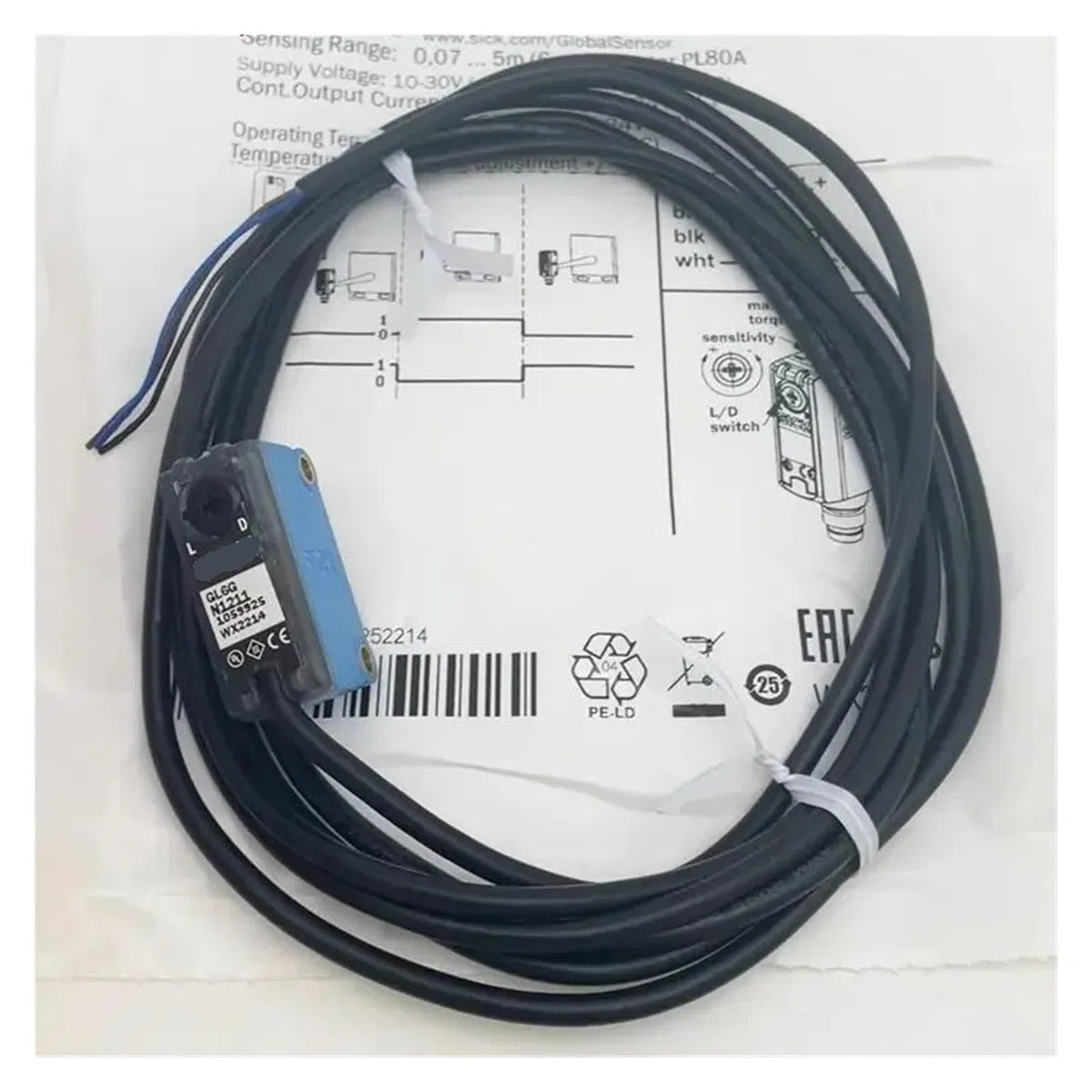 1PC Fotoelektrischer Sensor GL6G-N1211 GL6G-P1211 GL6G-N1212 GL6G-P1212(GL6G-N1211 NPN)