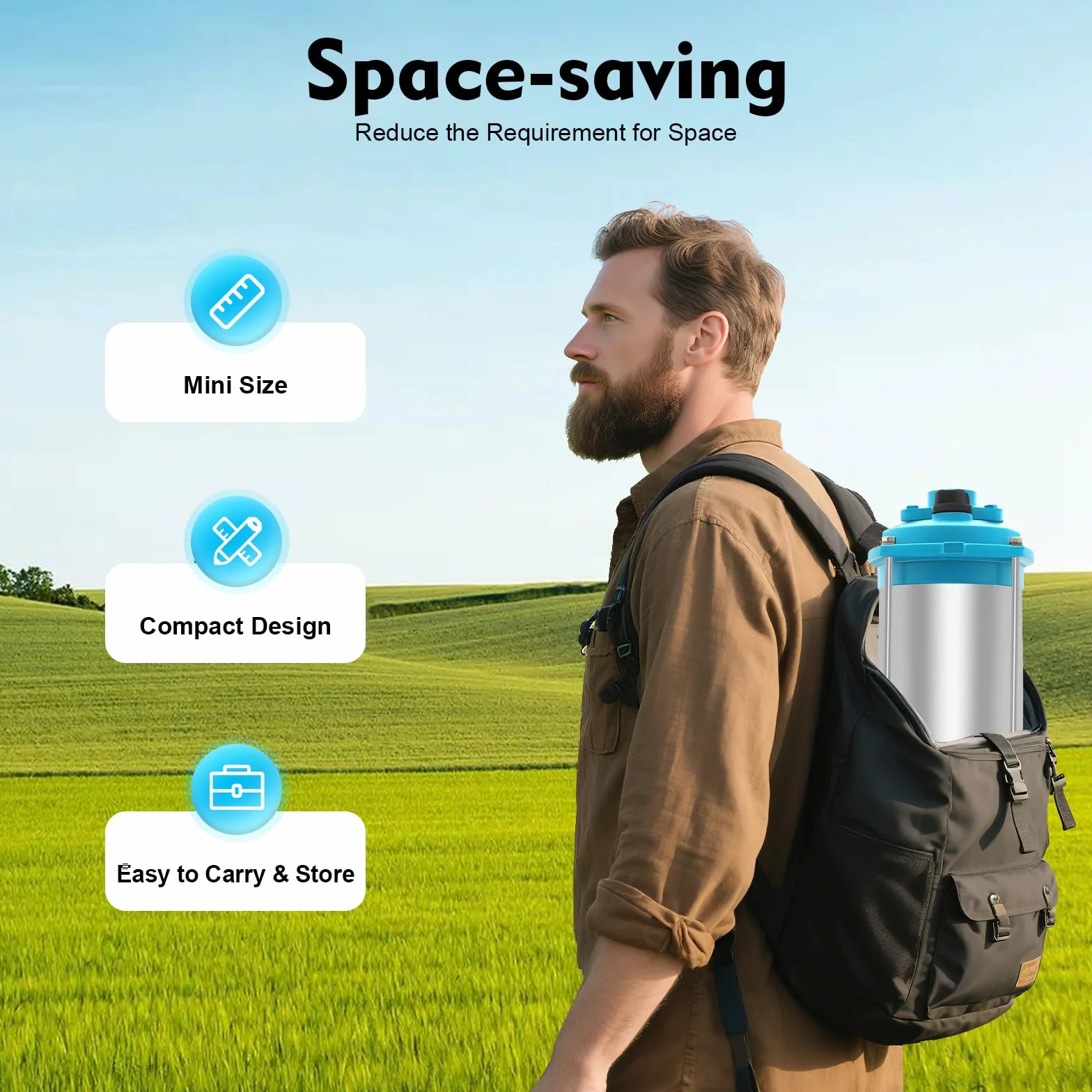 10 Bar Kreiselpumpe Selbstansaugend 1300W Gartenpumpe 100m/98m Förderhöhe Hauswasserwerk Selbstansaugend 4000 L/H Wasserpumpe 230V Kreiselpumpe für Bauernhöfen und Garten
