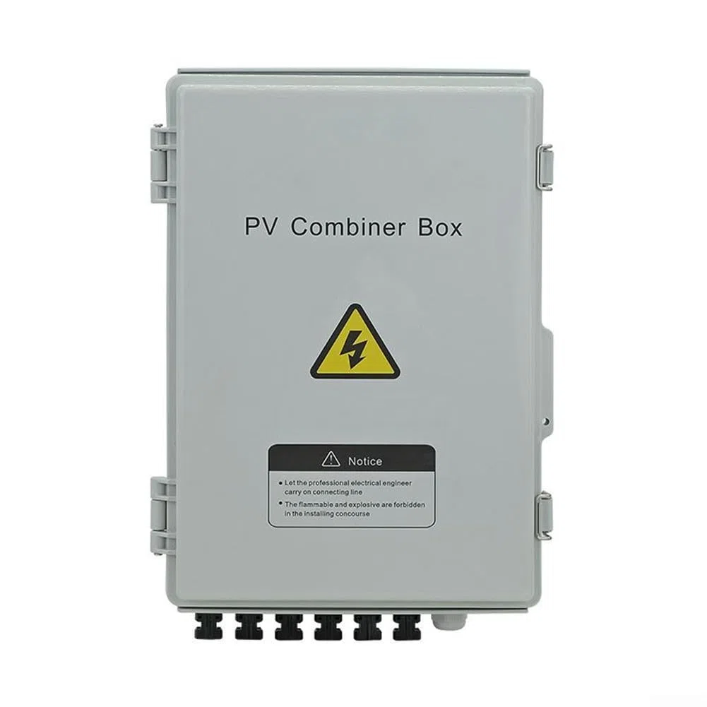 6-String PV Kombinatorbox 550V mit Überspannungsschutz IP65