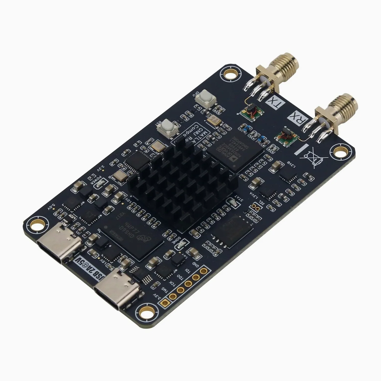 7010+AD9363 Software Defined Radio Entwicklungsboard 70MHz–6GHz Mini SDR Hardware mit USB- & Ethernet-Schnittstellen, SD-Karten-Boot-Unterstützung