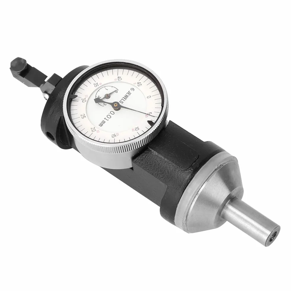 Messuhr, 0-3mm 0,01mm Zentrieranzeige Positionierhilfe Messwerkzeug Zentriertest Messuhr für die mechanische Bohrungsmessung