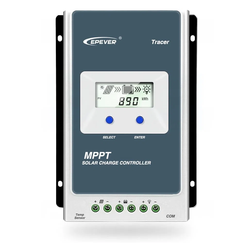 Qaurora MPPT Solar Ladegerät Tracer AN Serie 10A/20A/30A/40A mit 12V/24V DC Automatische Identifizierung Systemspannung (30A)