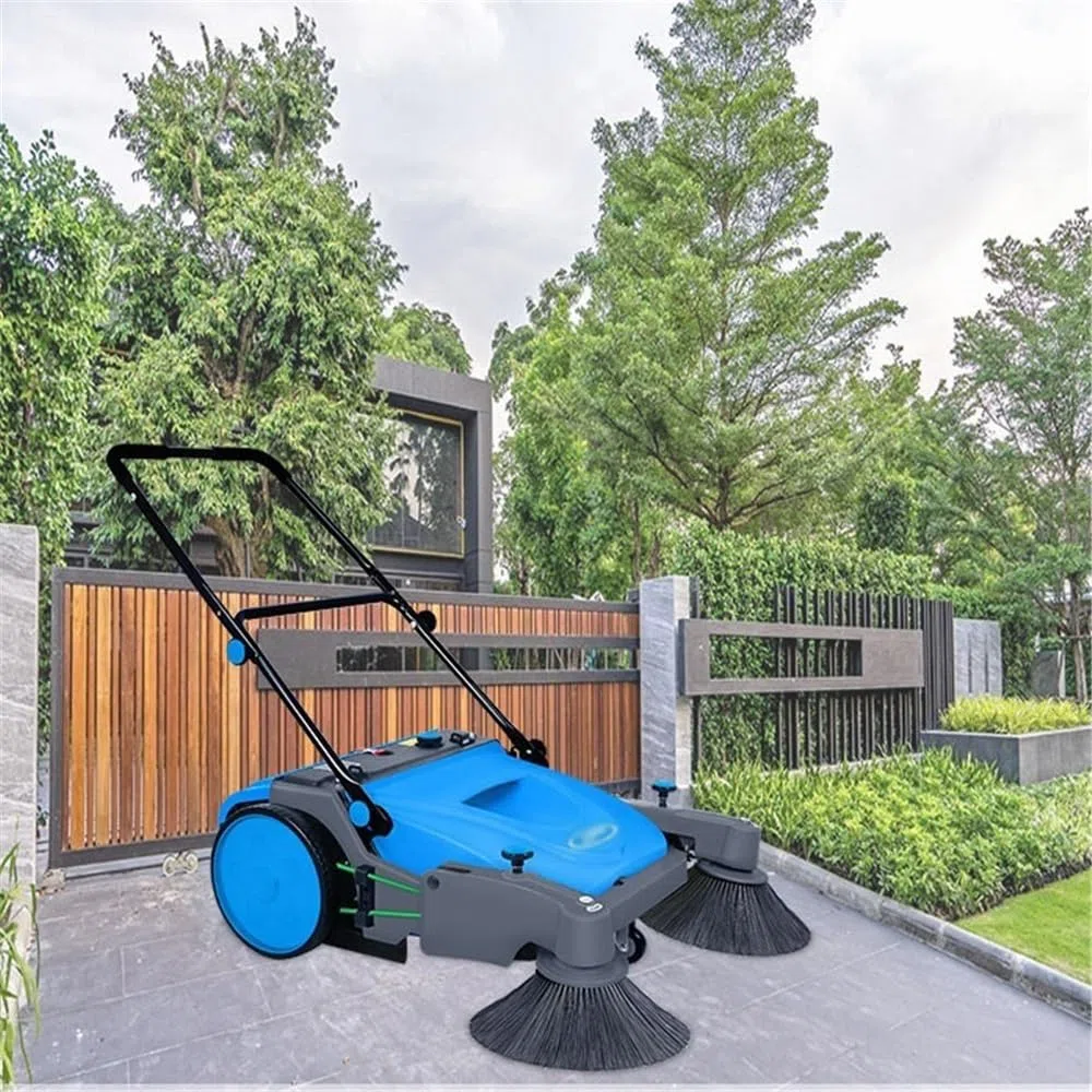 Handkehrmaschine für den Außenbereich Handgeführte Kehrmaschine for Parks, Wohngebiete, Grundstücksverwaltungsstraßen, Zuchtfarmen und Staubsauger Kehrmaschine