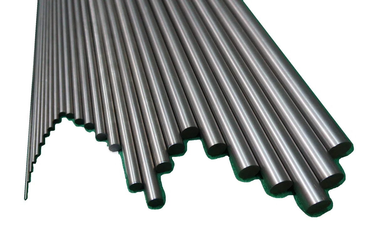 Titanstange Grade 5 Rundmaterial [ Ø 3mm - Ø 16mm ] Titanstäbe Rundstäbe Vollwelle B348 Titanium Bar 6al-4v Rod (Ø 10mm x 500mm Länge / 6 Stück)