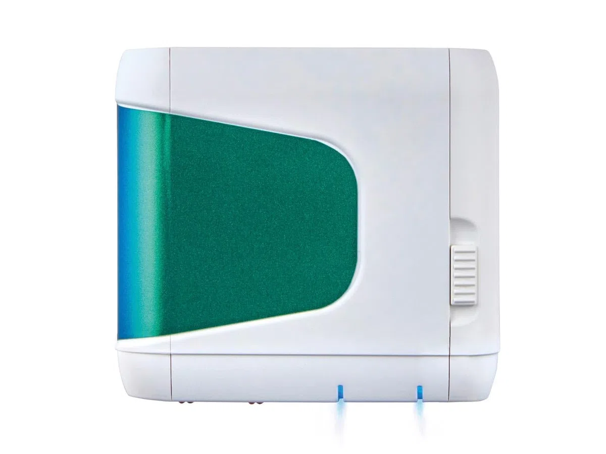 Colop e-Mark go, kompakter tragbarer Drucker, mobiles Beschriftungsgerät, vollfarbige Abdrucke auf saugenden Oberflächen, kostenlose App, weiß, 73,5 x 54,5 x 63,5 mm