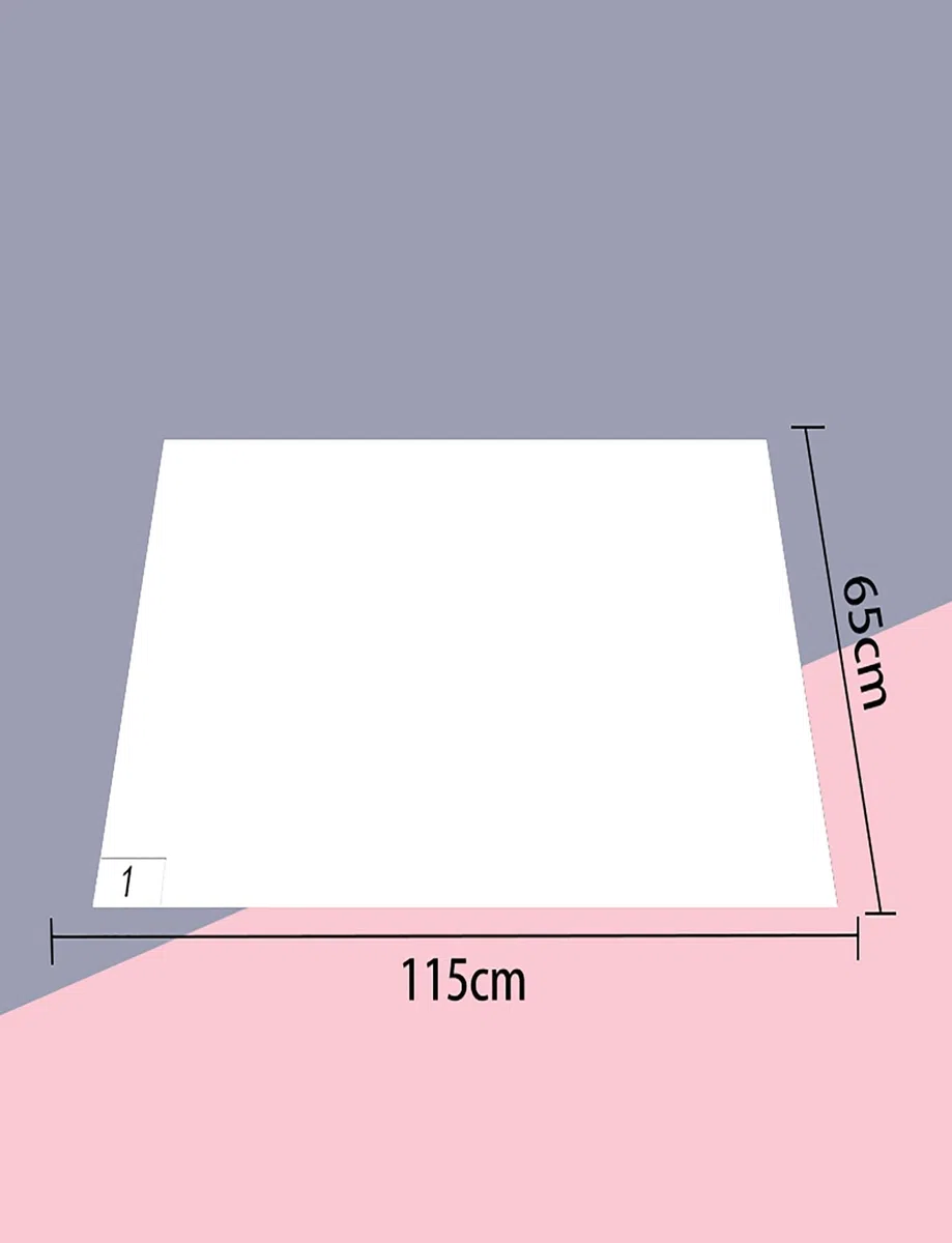 Generisch 300 Stück Klebematten, Karton mit 10 Matten, je 30 Blatt, for Reinraum, Lager, Labor, for Auffangen von Schmutz, Grün, Beige, Blau, Transparent(Clear,65x115cm)