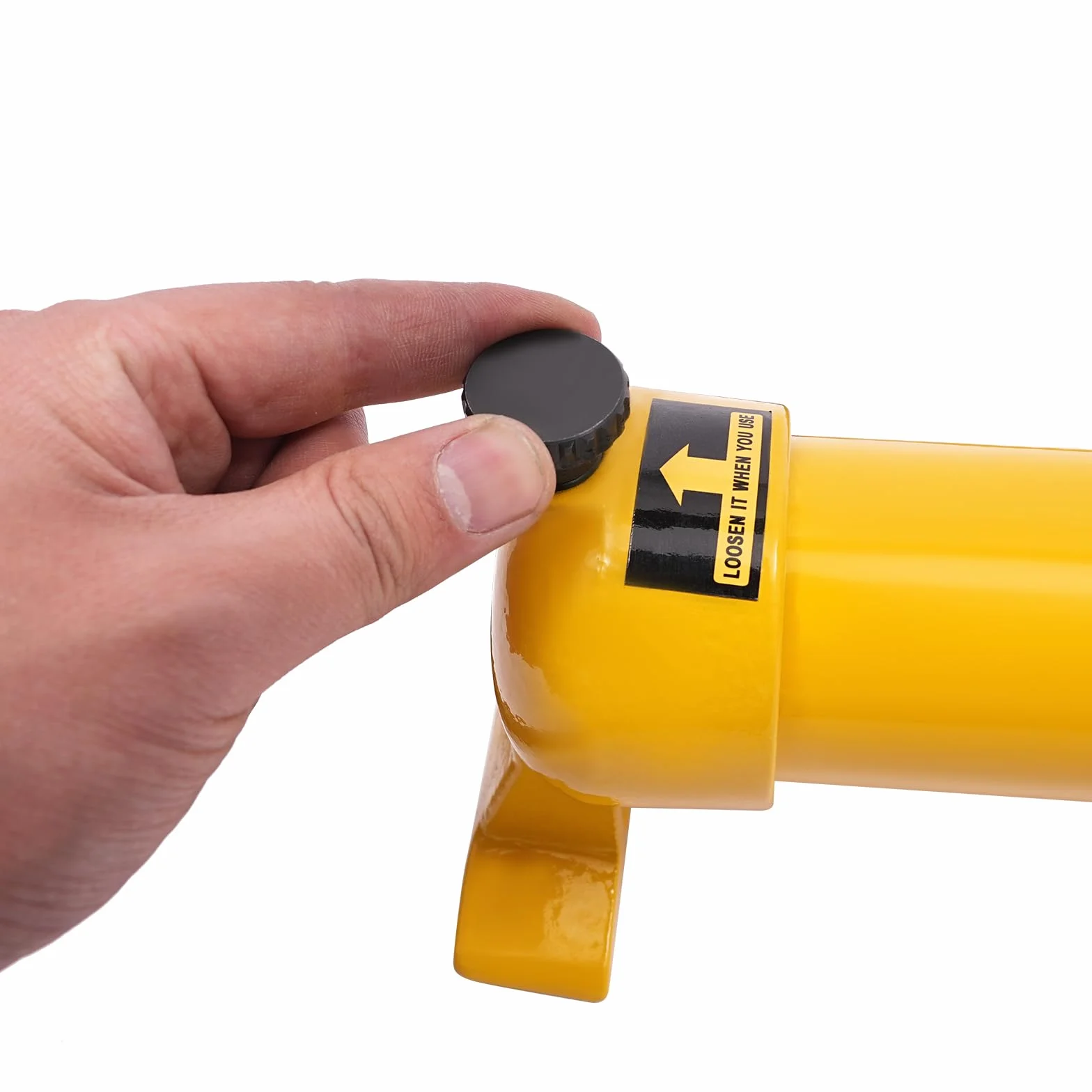 700cc Manuelle Hydraulikpumpe, Handhydraulikpumpe mit Manometer Handgriff für Wartung Reparatur Maximaler Ausgangsdruck 700bar