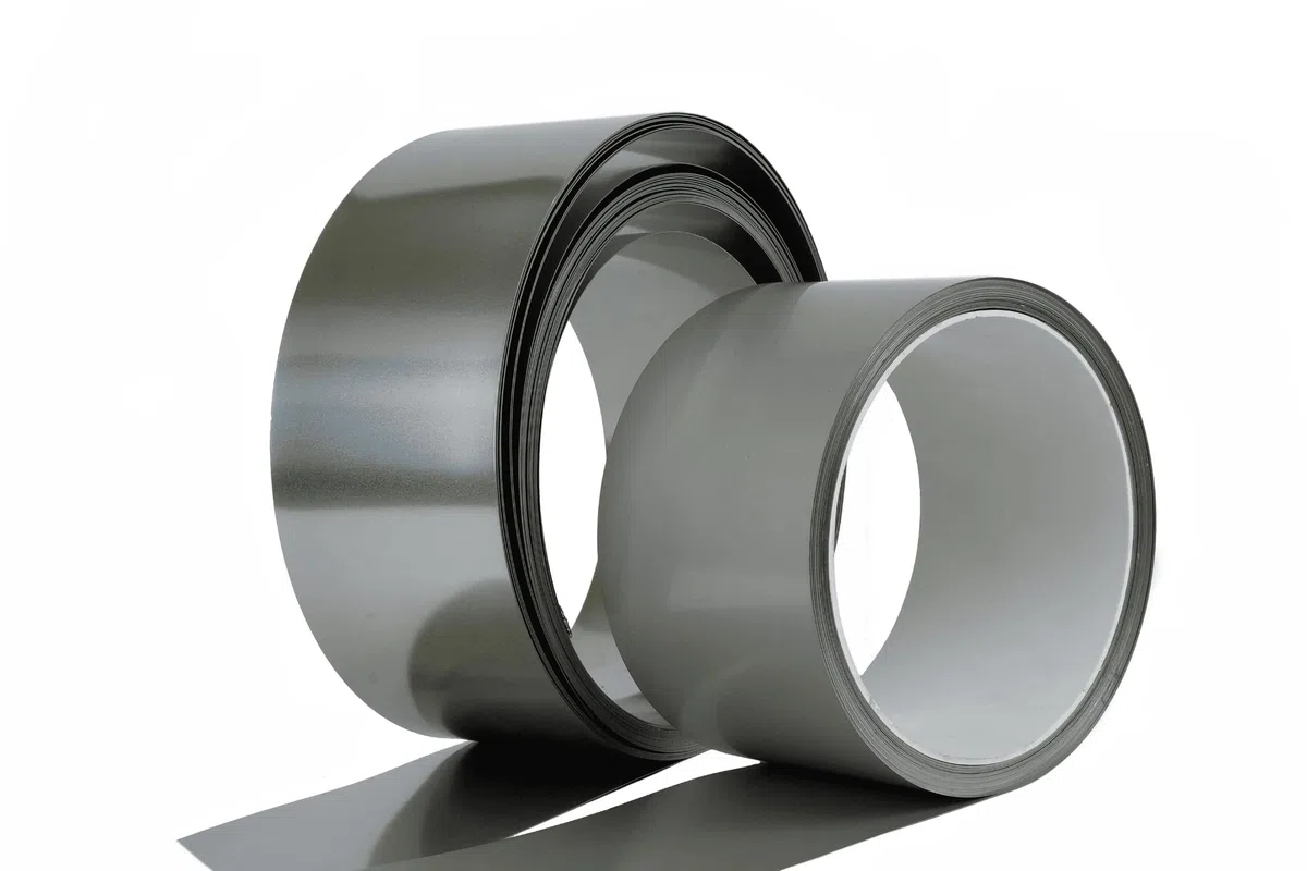 5 Meter Titanband 0.1x100mm Titanium Folie (Titan Grade 1 / W.Nr 3.7025) Streifen Plate Titanblech