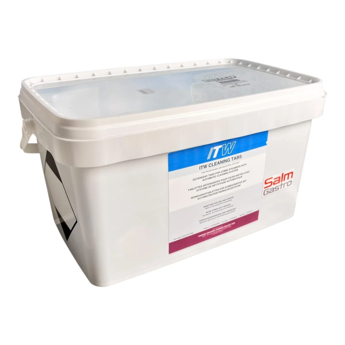 Hobart ITW Cleaning Tabs, Reinigungstabletten für Kombidämpfer mit Automatischem Reinigungssystem, Salm Gastro, 100 Stück