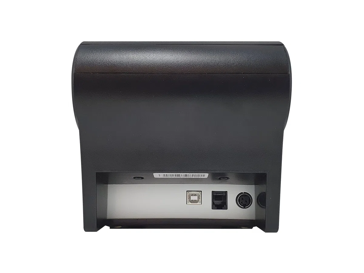 Equip 351004 80-mm-Thermo-POS-Belegdrucker mit automatischer Schneidevorrichtung, USB-/Bluetooth-/WiFi-/Kassenschubladen-Anschluss