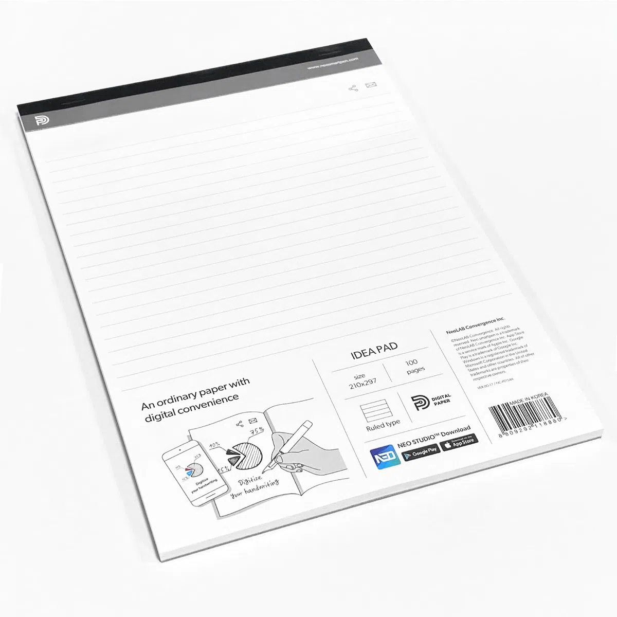 neoLab 5x Idea Pad liniert DIN A4