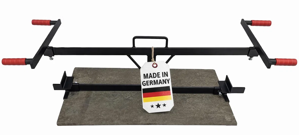M.SB Plattenheber "1085" Versetzzange 50-120 cm, Plattenträger Steinzange mit Doppelgriffen bis 150 kg
