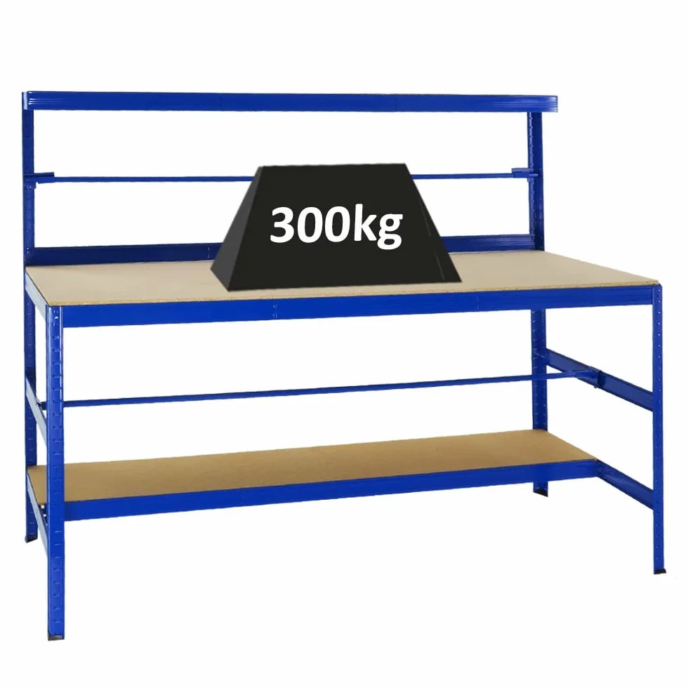 Packtisch Tiger HxBxT 150x180x75 cm preiswert und hochwertig mit 300 kg Traglast 5 Jahre Garantie von Proregal Werktisch Arbeitstisch Lagereinrichtung Werkstatteinrichtung