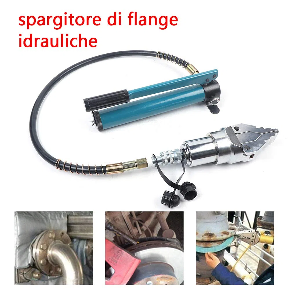 12 Ton Hydraulische Flanschspreizer Separator, Hydraulik Flansch Spreizer mit Pumpe, Geteilter Flanschspreizer zum Trennen großer Industriemaschinen