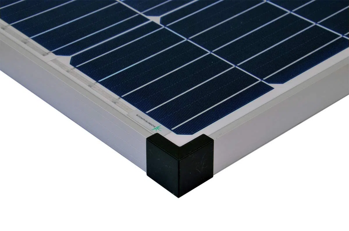 SOLARTRONICS Inselanlage Komplettset: 2x 100W monokristalline Solarmodul + 20A Laderegler + PV Kabel + Solar Y-Stecker