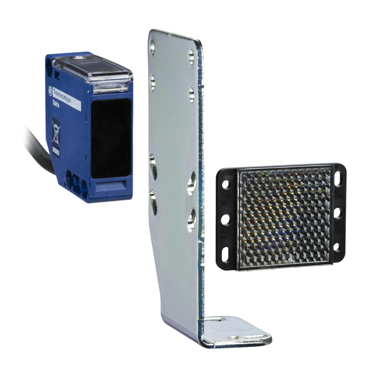 Schneider Electric XUK1ARCNL2H61 Optoelektronischer Sensor, XUK, Reflex, Set, Sn 7m, 24-240VAC/DC, 2m-Kabel