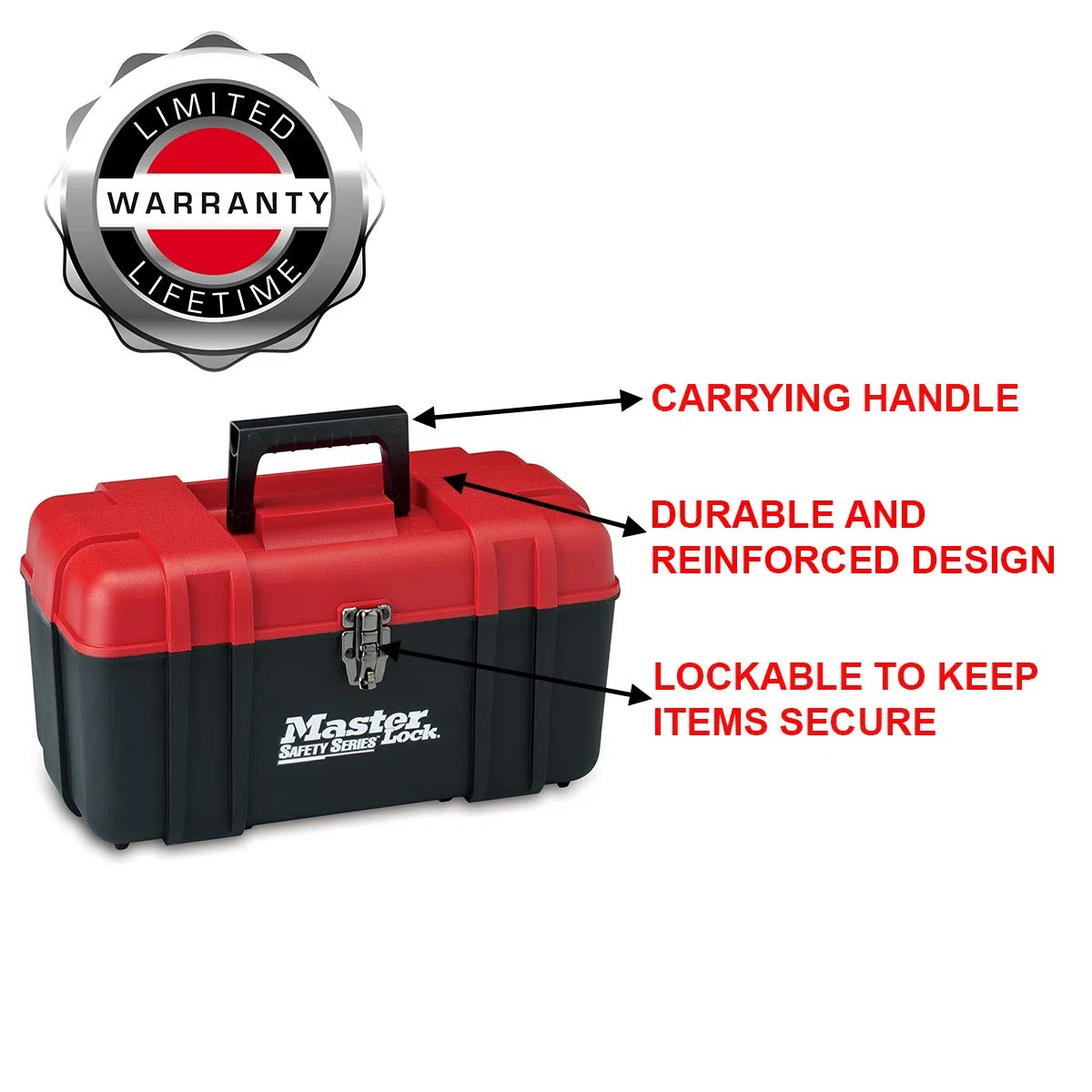 Master Lock Lockout Toolbox 12-teiliger Satz – elektrisch – S1117ES31KA