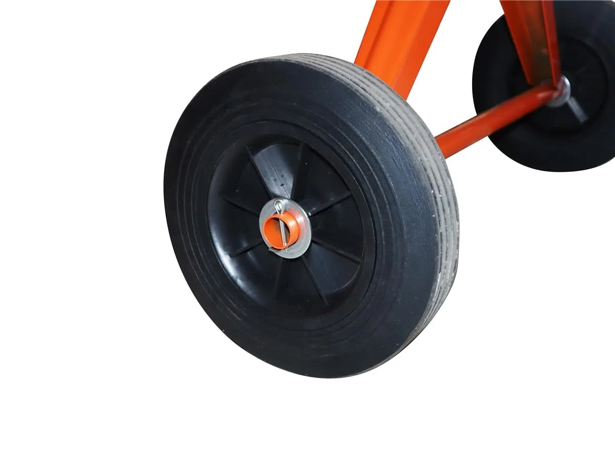 B150 Betonmischer 230V | 145L | 850W | Gusseisen-Zahnkranz | Profi Mischmaschine | Zementmischer Mörtelmischer | Fußbremse | Handrad | klappbar | seit 1988
