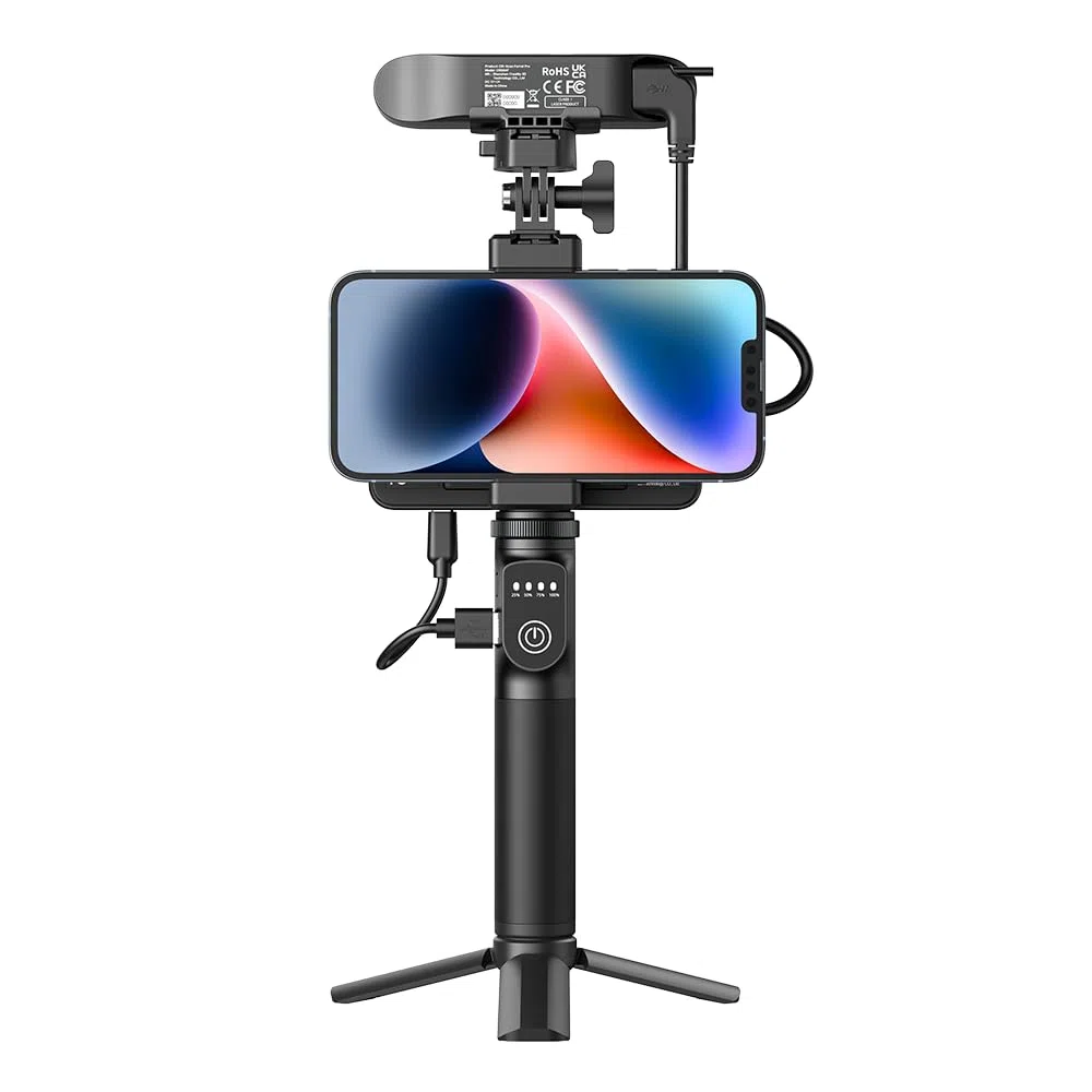 Creality CR-Scan Ferret Pro 3D Scanner, tragbarer 3D Scanner für 3D Drucker, 3D Druck modellierung, 0,1 mm Genauigkeit, 24 Bit Vollfarbscan, Anti-Shake, Wifi 6, für Android IOS Phone PC Mac Win