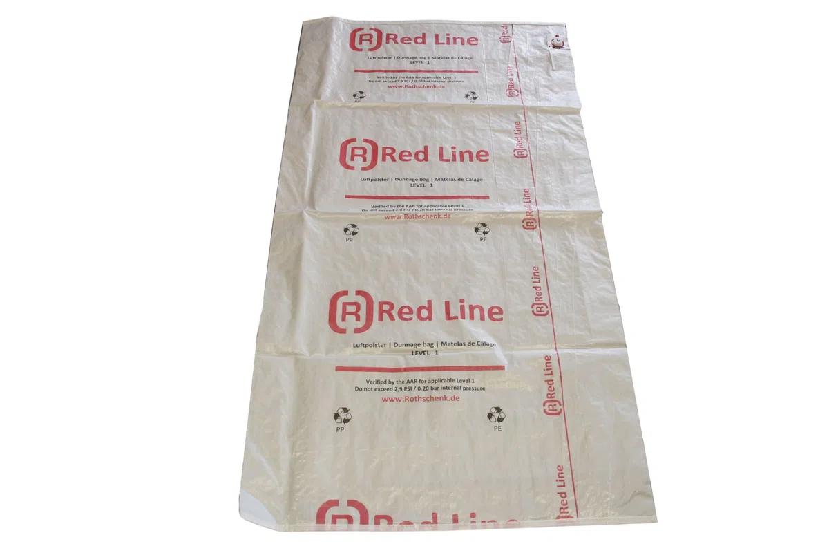 (10x) Rothschenk | Stausack RED LINE Level 1 | 1.200 x 1.800 mm | Staupolster zur Staulückenschließung in der Ladungssicherung