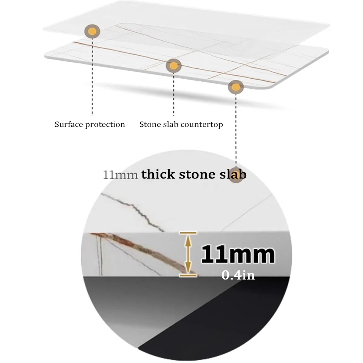Ineinander stapelbares Couchtisch-Set, mit Schubladen, in Zwei Ausführungen erhältlich, bodenstehendes Design, halbmondförmiges Couchtisch-Set, 2 Stück, weiß (WeißA, 39 Zoll + 20 Zoll)