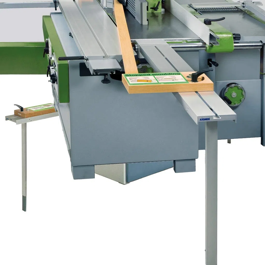 Aigner Tischverlängerung komplett mit Befestigungsschiene 530 mm Queranschlag
