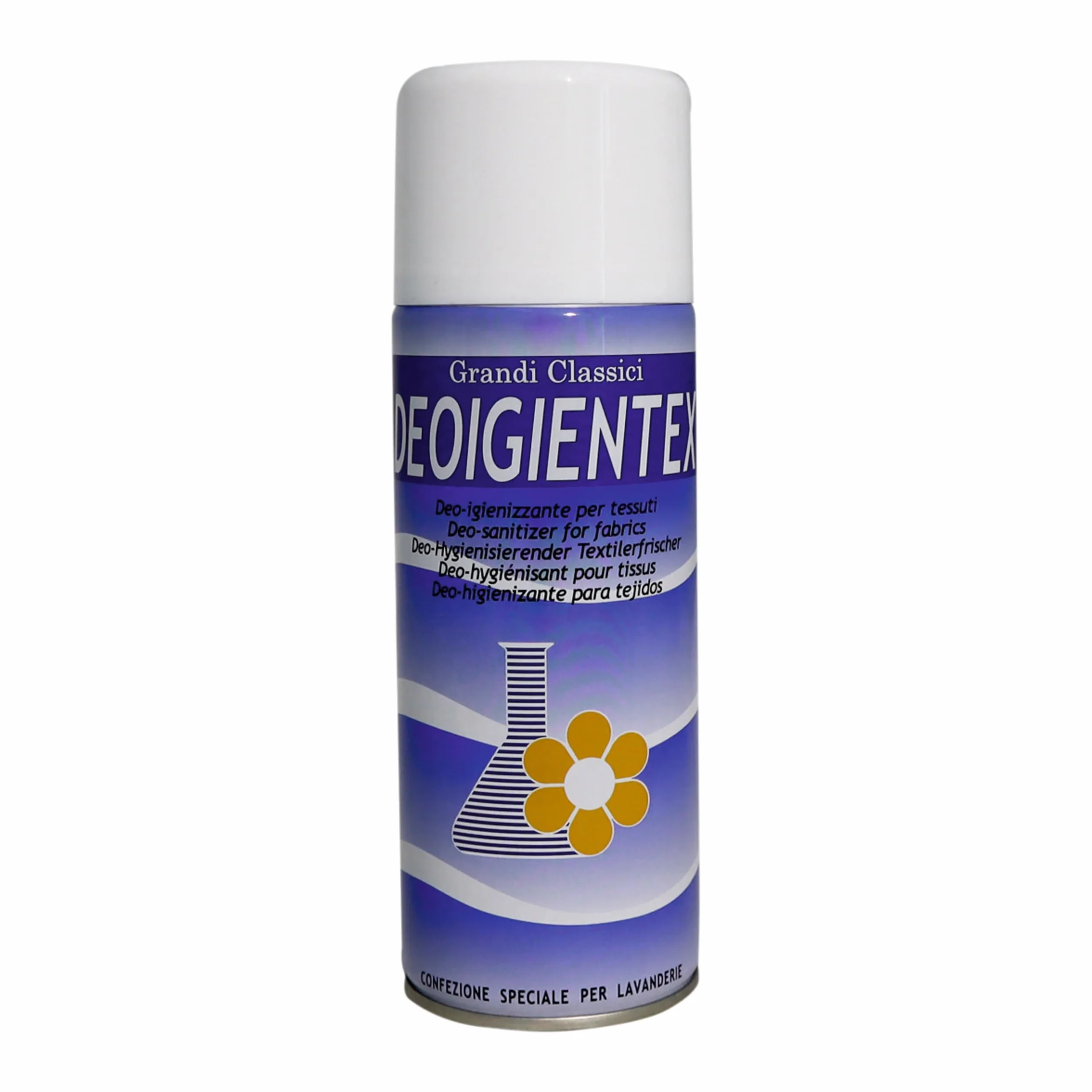 HOME PRO Deo Igientex Desinfektionsspray für Stoffe, Raumduft, Lufterfrischer, Innenraum, desinfiziert Kleidung, Stoffschoner, Essen, Gerüche, Schrank, 4 x 400 ml