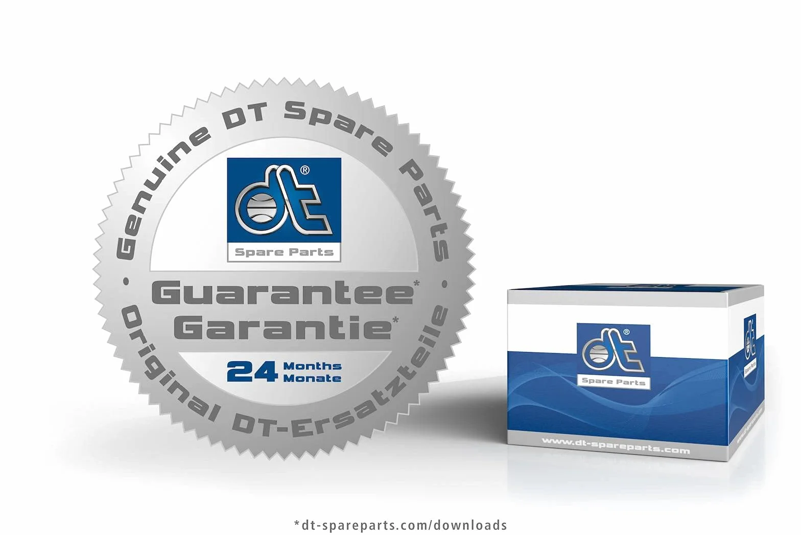 DT Spare Parts Lufttrockner ohne Heizung 4.62000 M16 x 1,5, M22 x 1,5, max. 13 bar für LKW, Bus