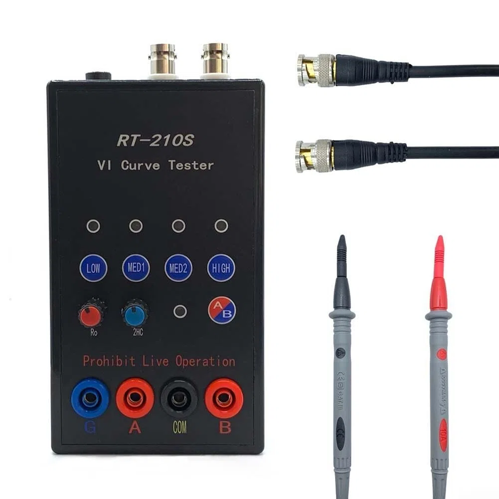VI Curve Tester RT-210S, Zweik Leiterplatte In-Circuit Tester, Komponentenanalysator für Elektronik-Reparatur und PCB-Tests