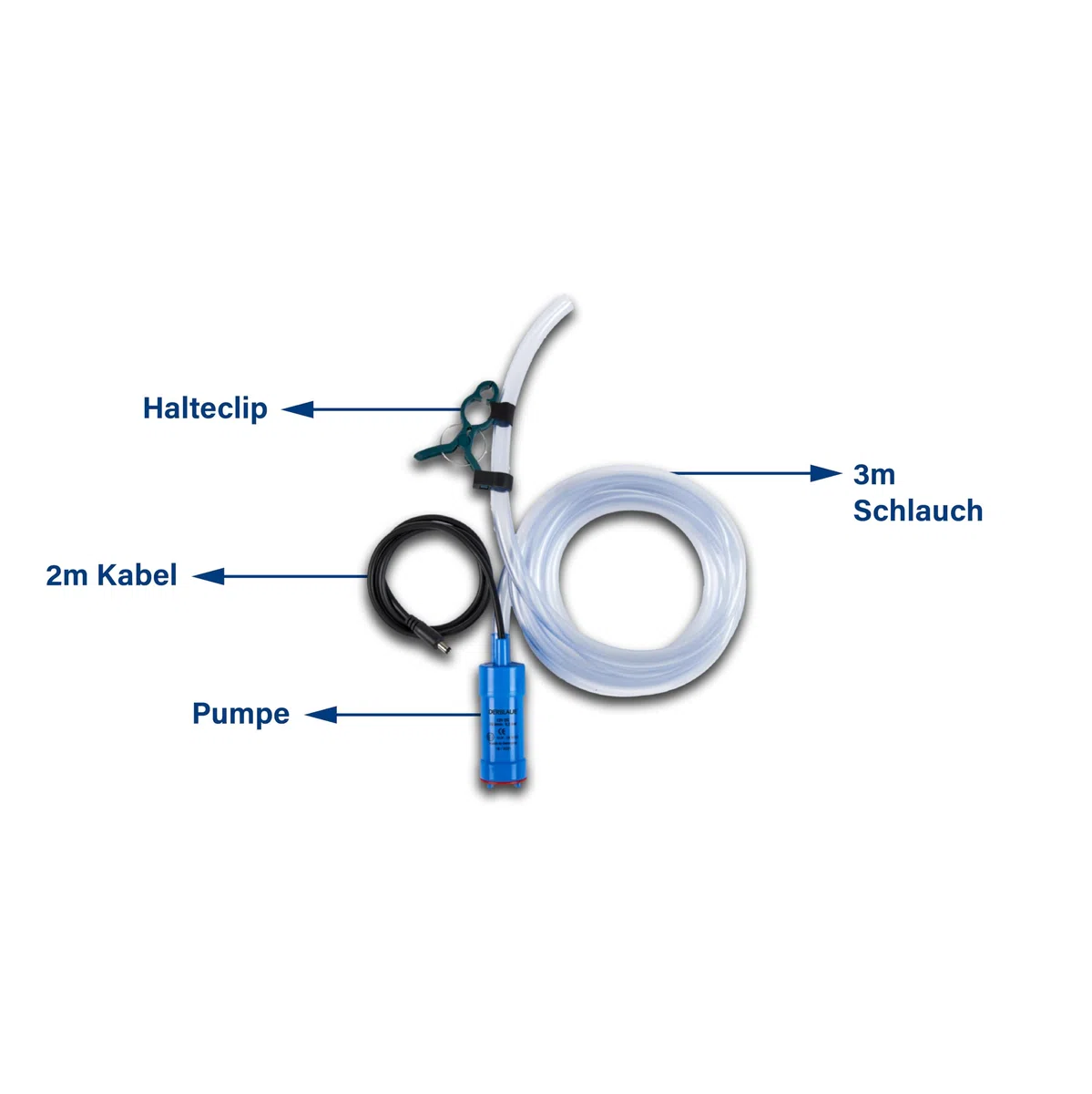 DERBLAUE® Pumpsystem für Wartungsarbeiten