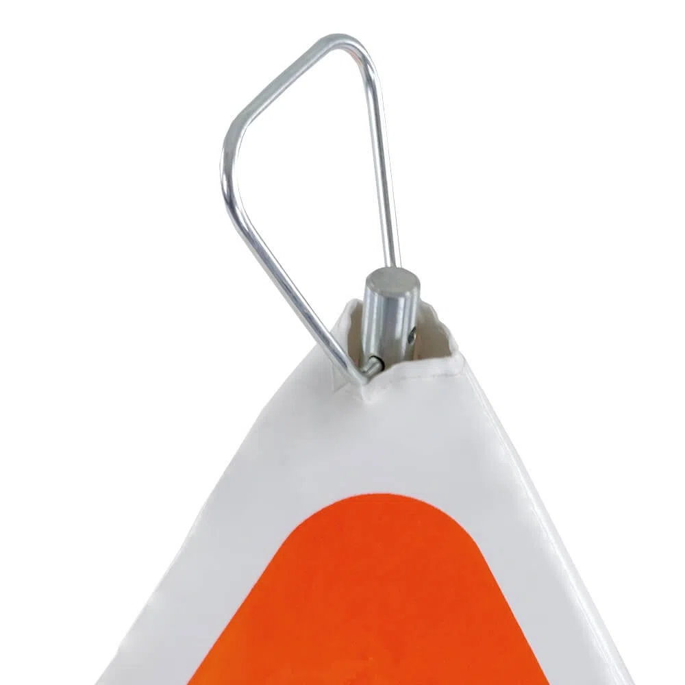 BIGPACK 2 x NISSEN Faltsignal Warnsymbol Gefahrenstelle, tagesl. + Absperrband, Art.-Nr. 611177 | Faltsignal | Warnpyramide | Warnsymbol