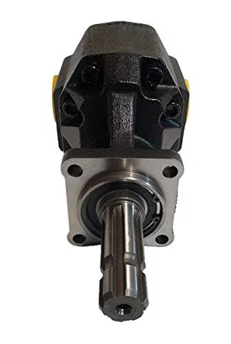 Hydraulikpumpe, Gusspumpe, 120 cm³/U, Zapfwellenstummel, 4-loch Flansch, G1 1/4", reversierbar