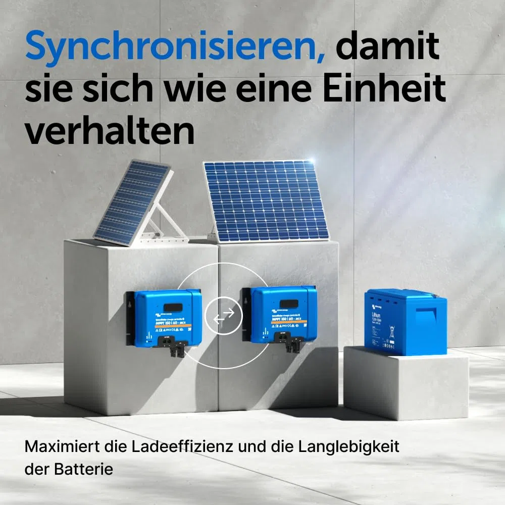 Victron Energy SmartSolar MPPT MC4 150V 60 Amp 12/24/36/48-Volt Solar Laderegler (Bluetooth)