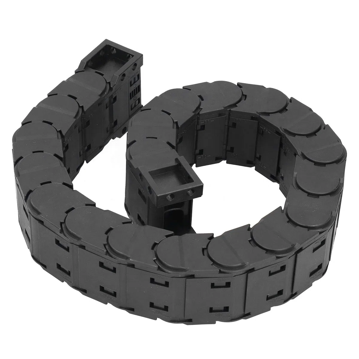 Schleppkette, Drahtträger, geräuscharme Schleppkette, vollständig geschlossene, geräuscharme Schleppkette, abnehmbare Baugruppe, Schleppkettenbaugruppe, (D20*50)