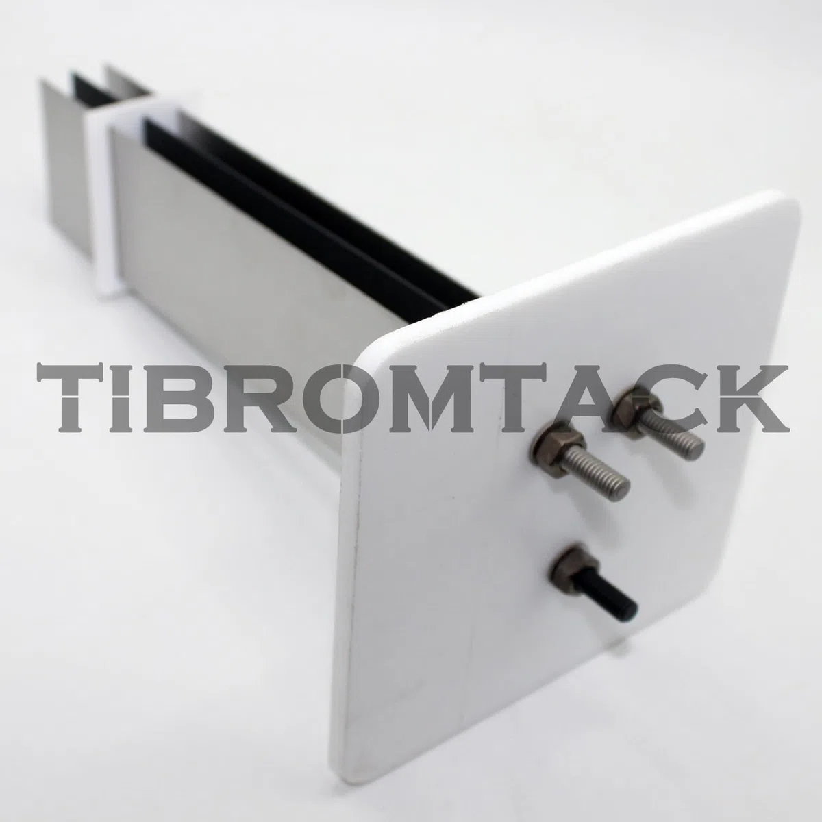Titanium Electrodes MMO Assembly with Ruthenium-Iridium Coating and PTFE Partitions 1pc Titanium Anode+2pcs Titanium Cathode