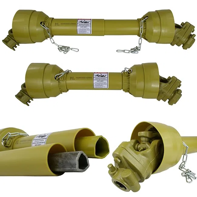 ML Gelenkwelle 65-90 cm Zapfwelle 100 PS Scherbolzen 1450 NM Traktor 1 3/8´´ 6 Zähne