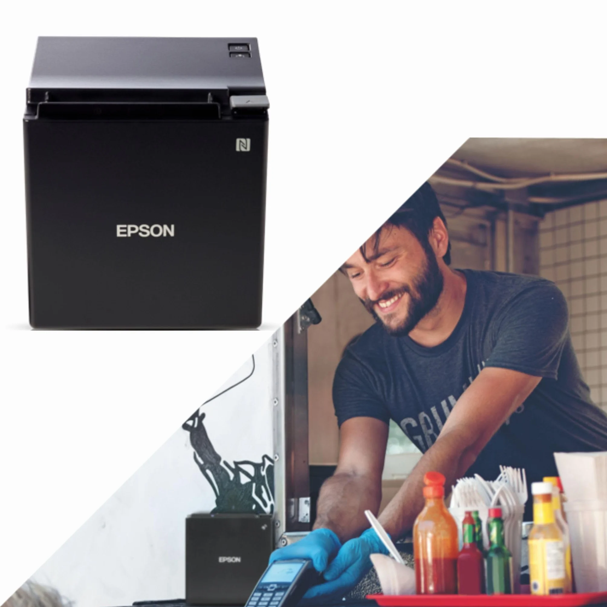 Epson C31CE95112 "TM-m30 (112)" Ethernet mit Bluetooth, Thermodrucker
