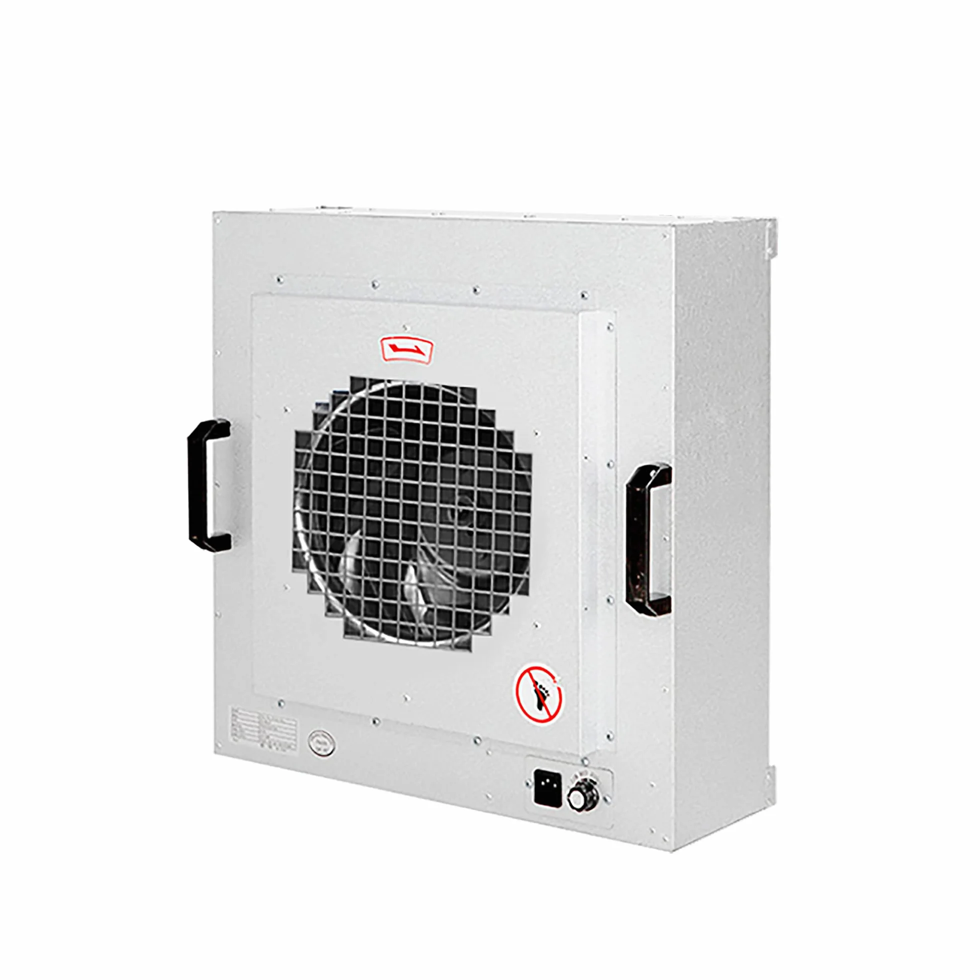 220 V 50 Hz Laminar Flow Hood vertikaler Lüfterfiltereinheit H13 HEPA -Filter, Klasse 100 sauber, für Labor- und Industrieluftluft saubere Bank, Versand, Versand