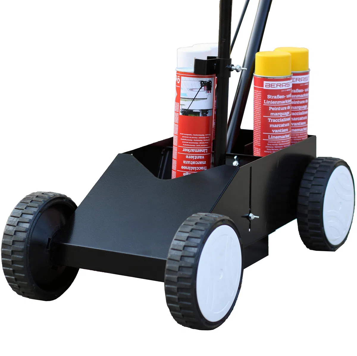 Markierungswagen BASIC, Linien-Markiergerät für eine professionelle Bodenmarkierung, geeignet für Markierungssprays, Inhalt: 1 Stück