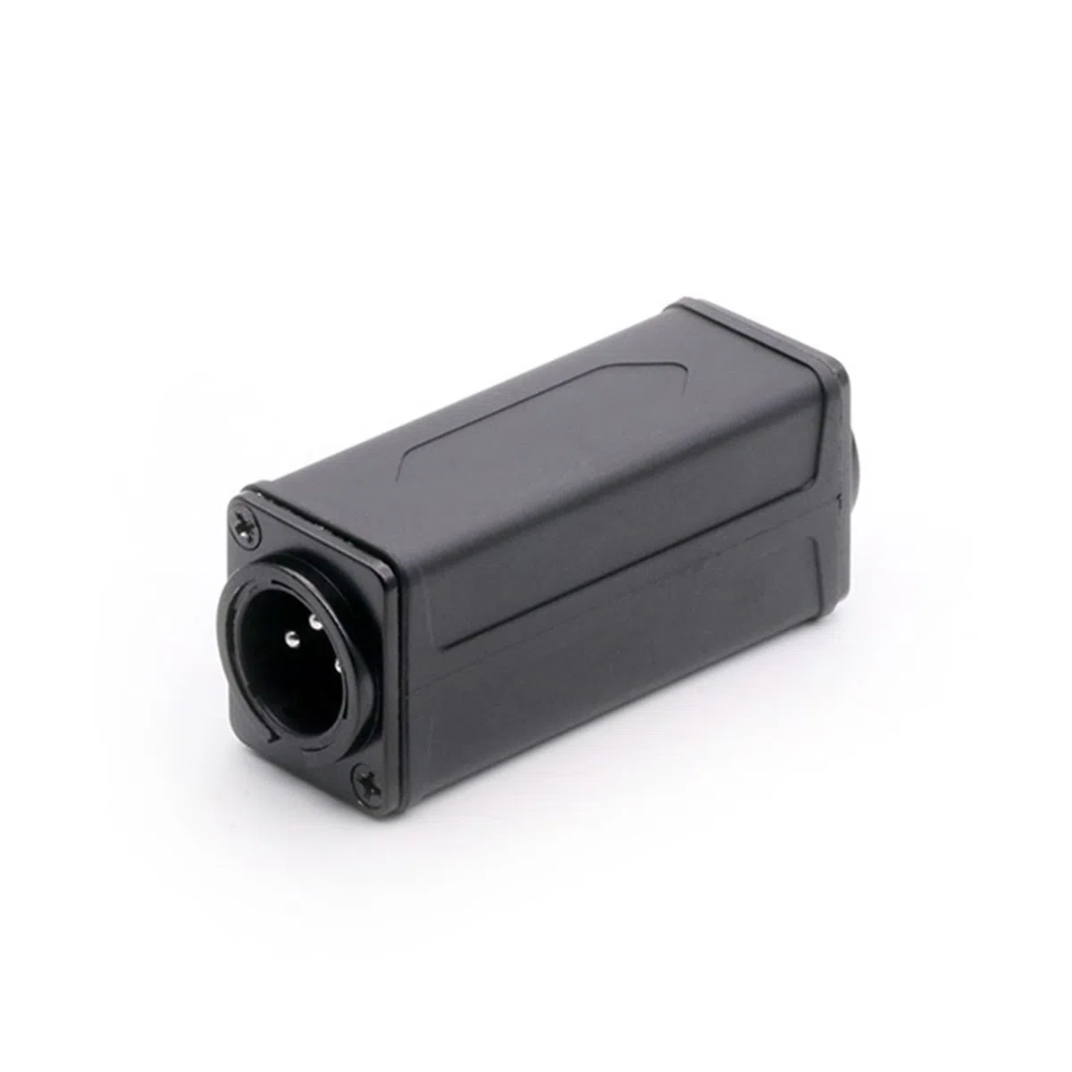 XLR-Kupplung, 3-polig, Stecker auf Buchse, XLR-Chassis-Verlängerung, 10 Stück (Metall-Stecker-weiblich-02)