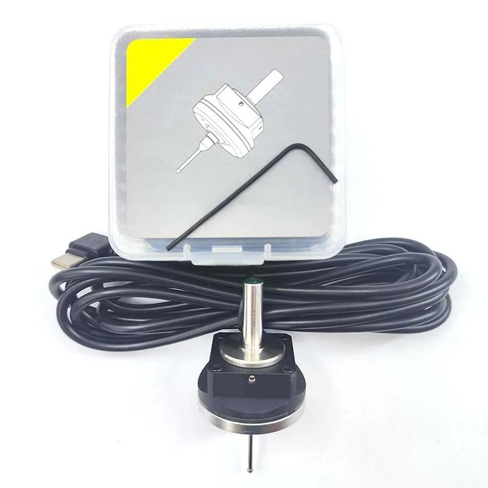 Desktop CNC Edge Finder V6 AntiRoll 3D Touch Probe with Comprehensive Setup Guide (4MM)