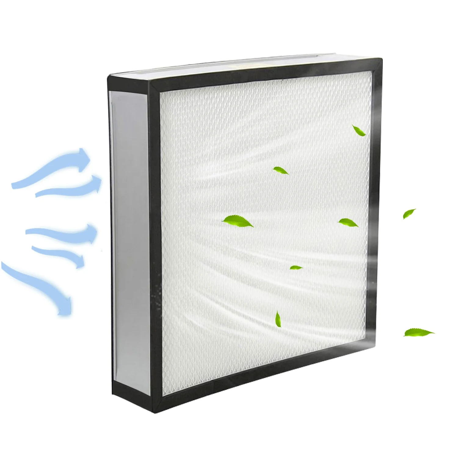 FFU, HEPA H14 Laminar Flow Hood Filter Ersatz-Set, 1 Stück, aktualisierte Lüfterfiltereinheit, kompatibel mit Laminar Flow Hood FFU 57,4 x 57,4 cm, 100/ISO Level 5 Sauberkeit, Pilz mit