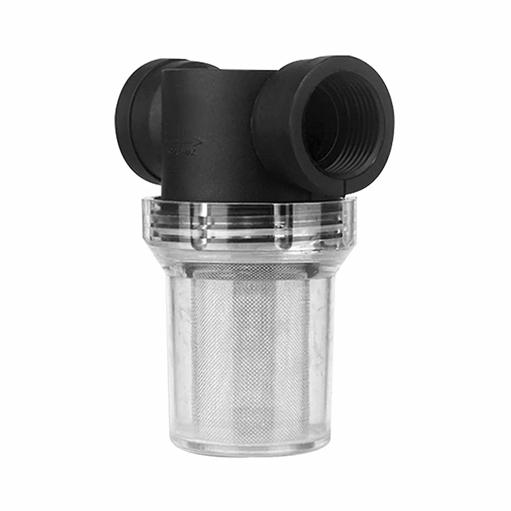 Saugfilter, Schlauchfilter 1 Stück Inline-Netzsieb, Wasserpumpenfilter, Bewässerungs-Pipeline-Filter mit hohem Durchfluss, Gartenanschlüsse(3/4")