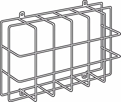 ESYLUX Schutzkorb für SLE, 250 x 360 x 105 mm, weiß, 1566460
