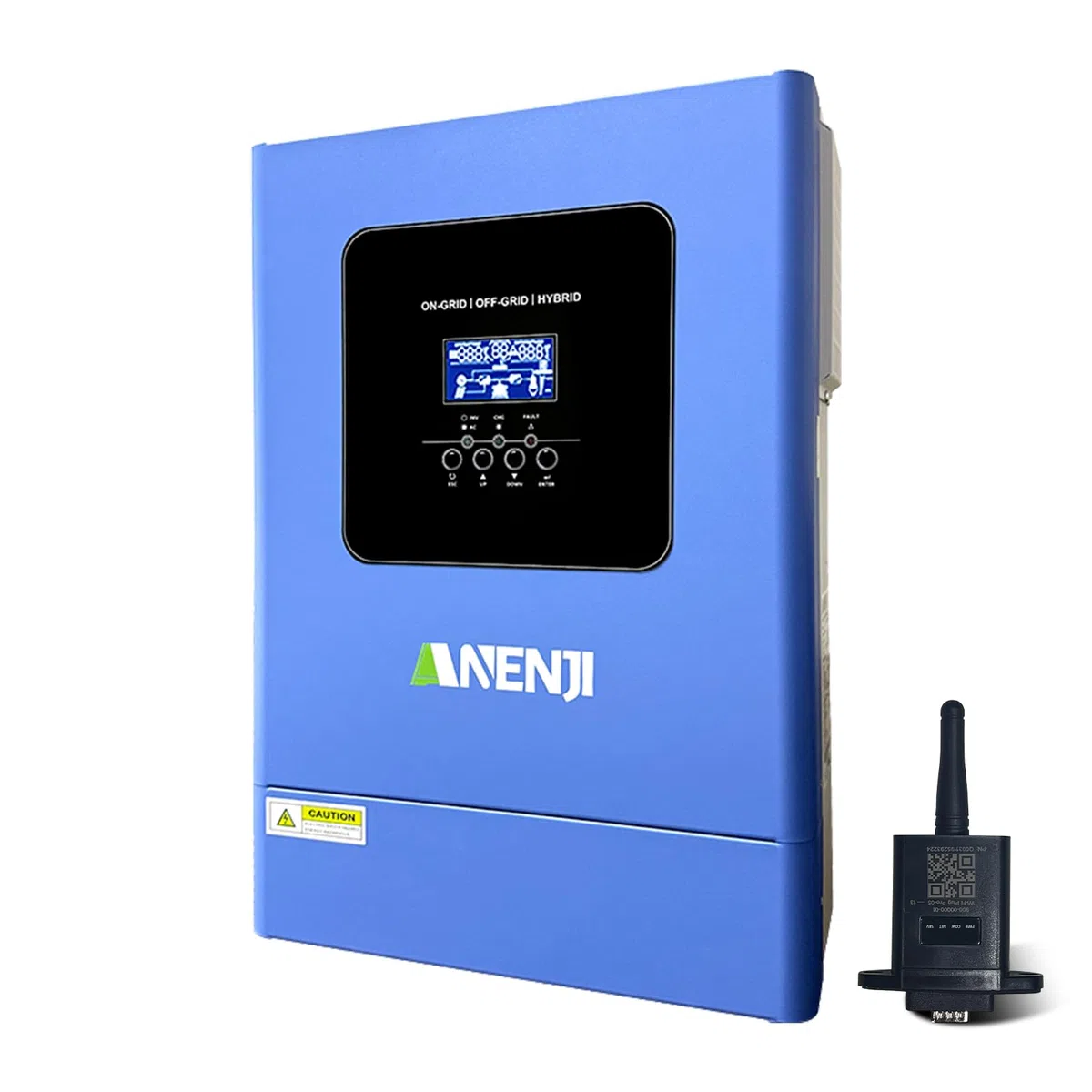 Hybrid Solarwechselrichter 6200W 48V, 6,2 kW MPPT 120A Ladegerät, 500V PV-Eingang, max. 12 Einheiten für Split-Phase/Dreiphasensysteme,Funktioniert ohne Batterie, ZEC kompatibel für 230V Heimspeicher