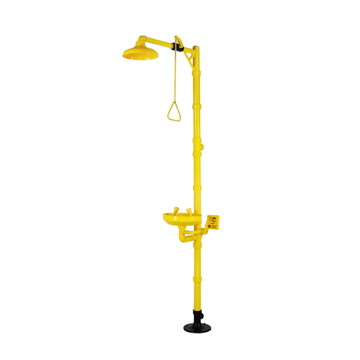 Kombinations-Augendusche-Notdusche, Augen- und Gesichtswaschstation S304 Edelstahl-ABS-Beschichtung für Labor und Industrie (Size : 2100x610mm)