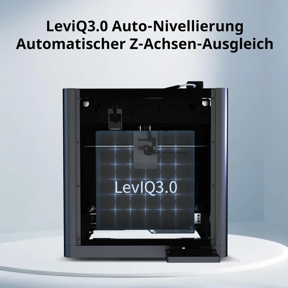Anycubic Kobra S1 Combo 3D-Drucker Mehrfarbig für Amazon, Trocknung Filament während des Drucks, 600 mm/s Hochgeschwindigkeit, Intelligenter Druck, Druckgröße 250 x 250 x 250 mm