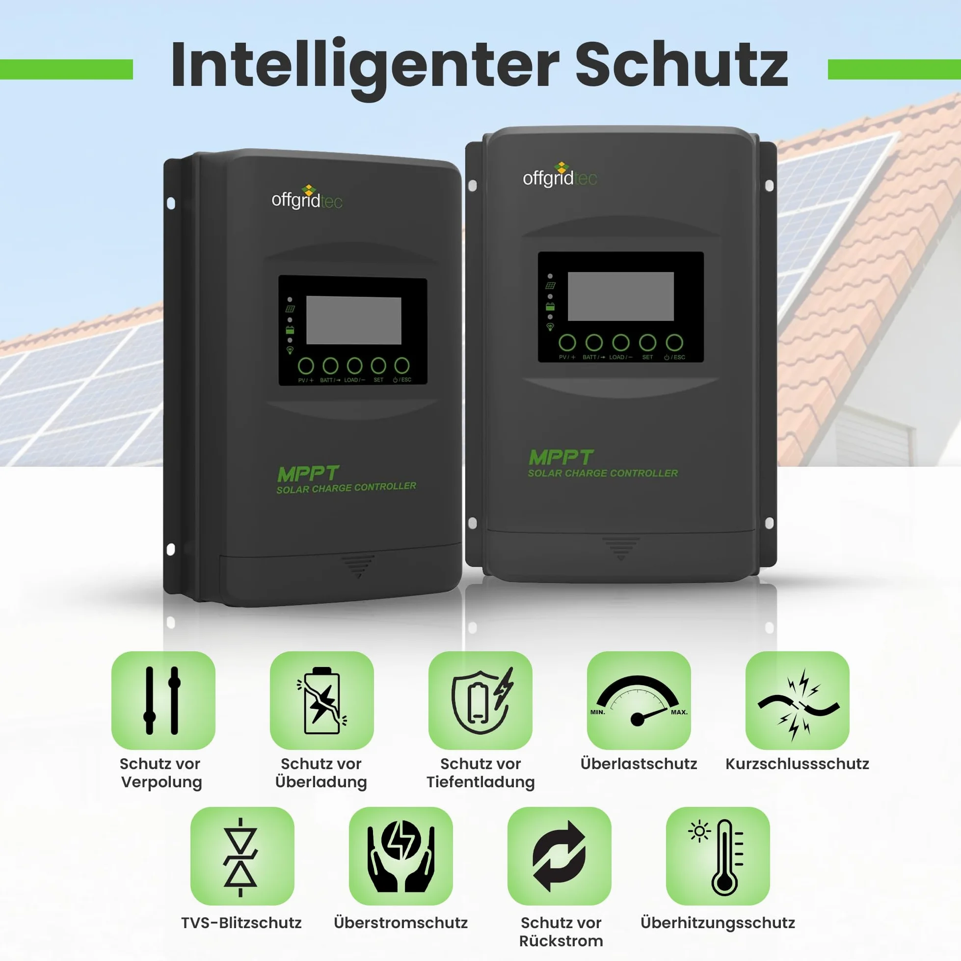 Offgridtec MPPT PRO-X 40A Laderegler 12V - 48V
